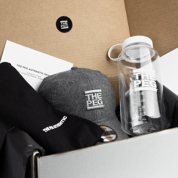 The Peg Gift Box (Grey, Black, White)