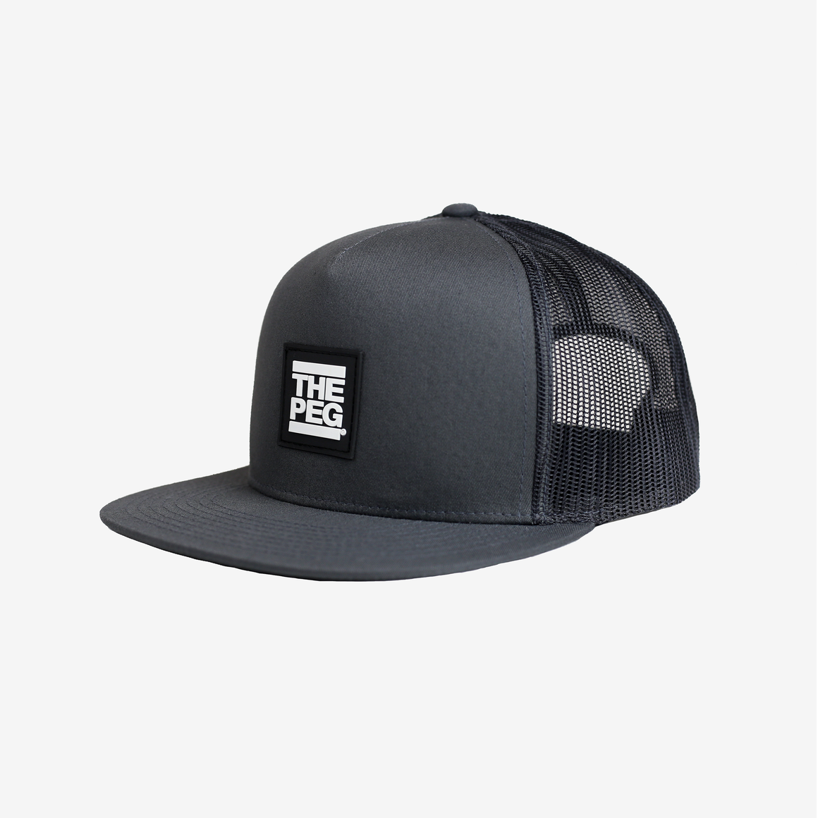 Pre Order: Premium Mesh Snapback (Charcoal)