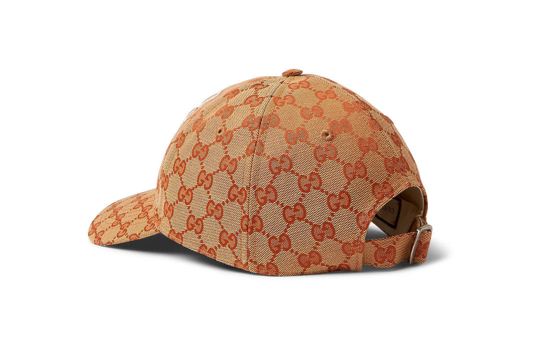 Gucci Monogram GG Baseball Cap With NY Yankees™ Patch In Beige