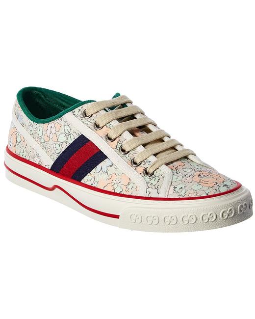 Gucci Tennis 1977 Liberty London Canvas Sneaker