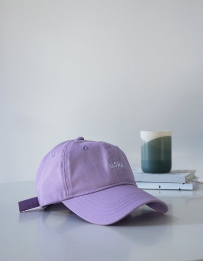 Crimson tavernorlando Aloha Dad hat in the beautiful  purple lavender colors