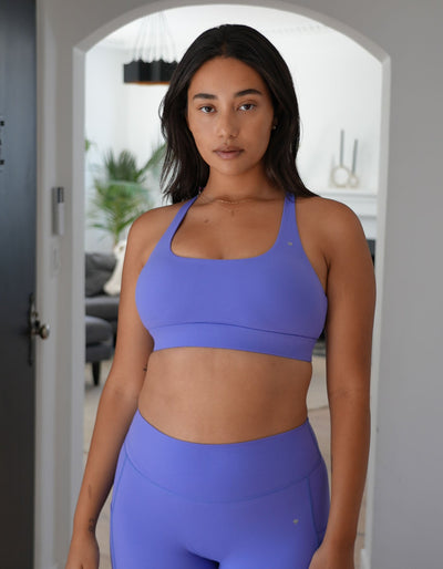 Eloise Sports Bra Hydrangea