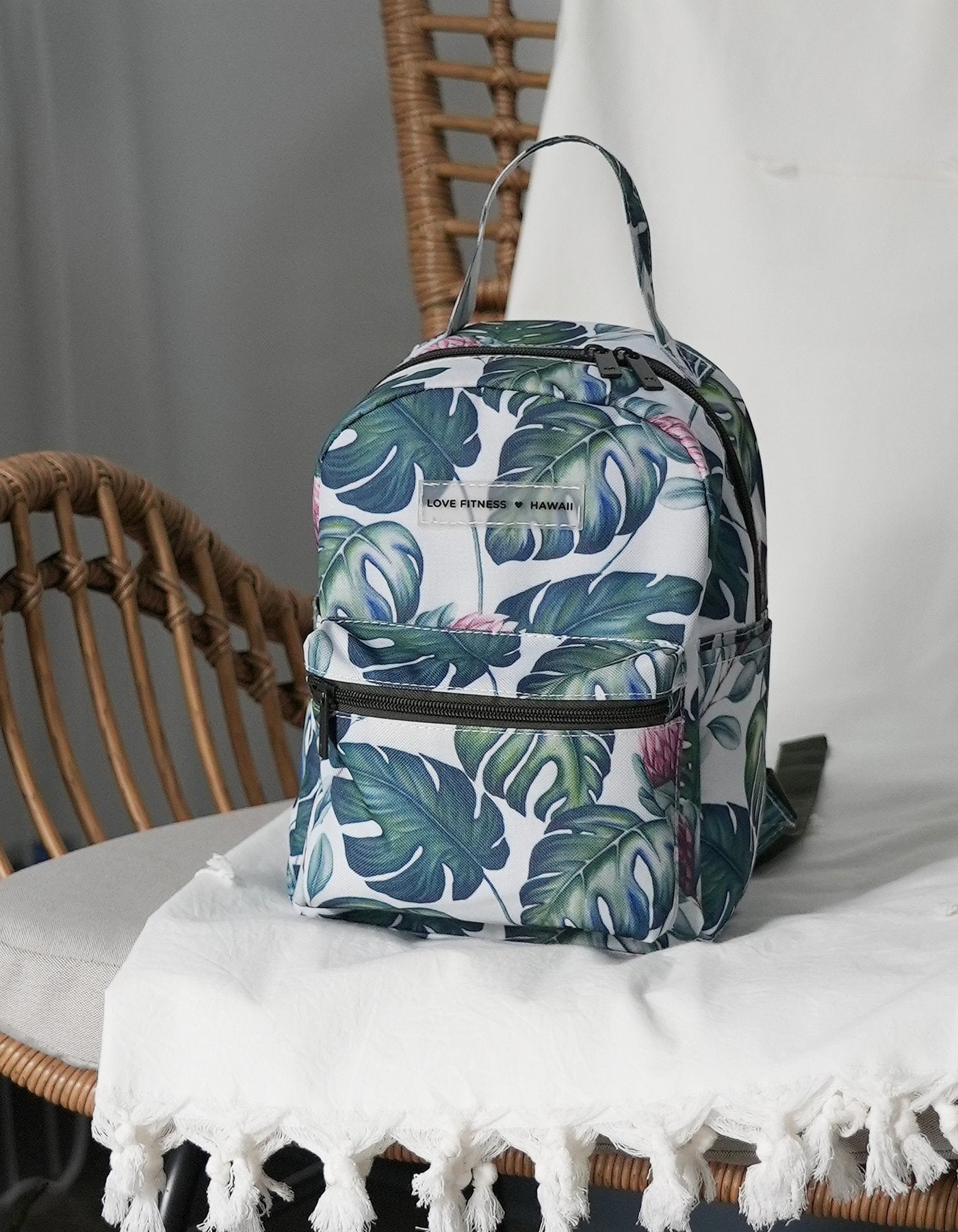 Crimson tavernorlando Monsteral Mini Back Pack with all over Monstera Print