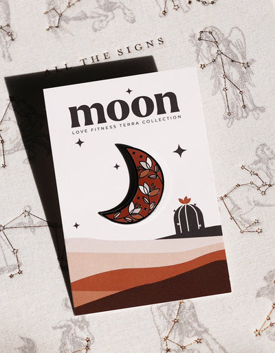 Moon - Hard Enamel Pin