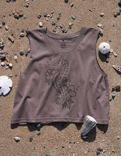 Crimson tavernorlando Seas the Day Crop Tank