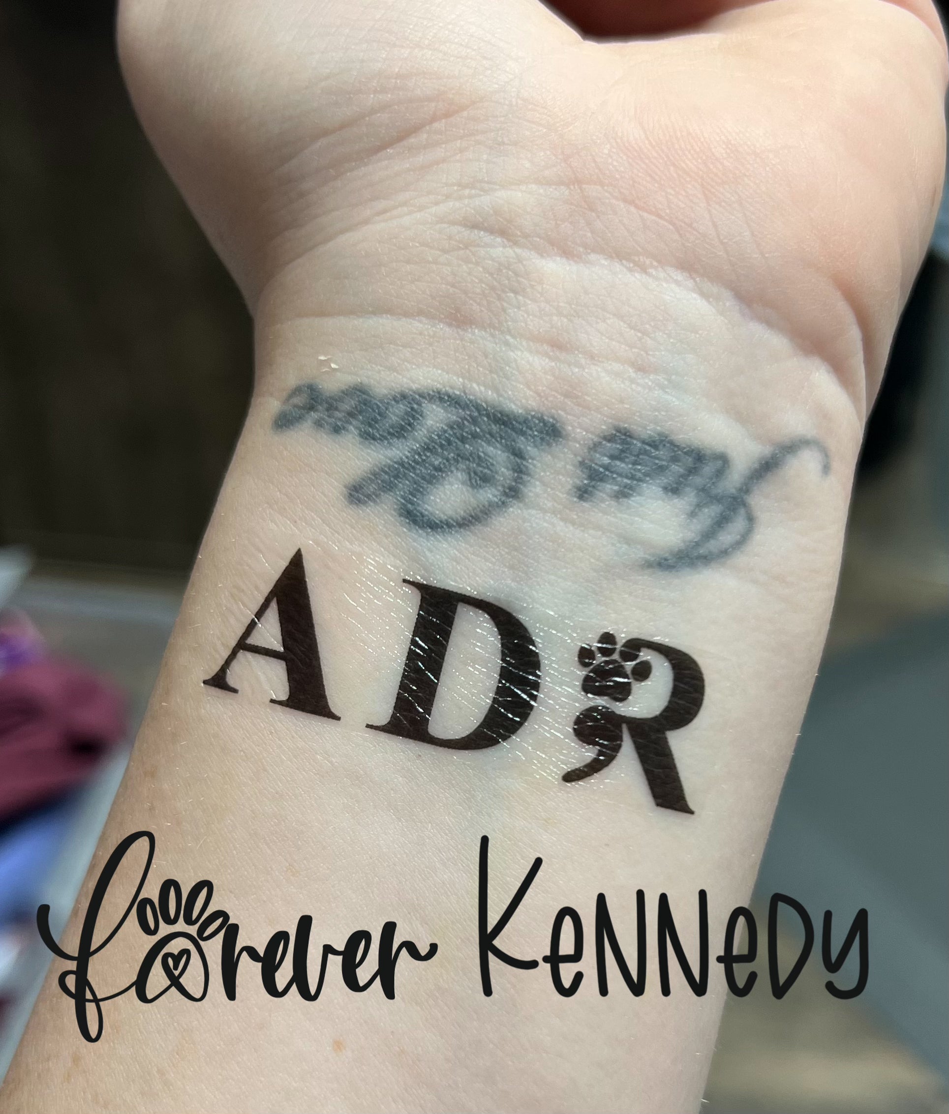 RTS) Temporary Tattoo: Veterinary/ ADR – Furever Kennedy