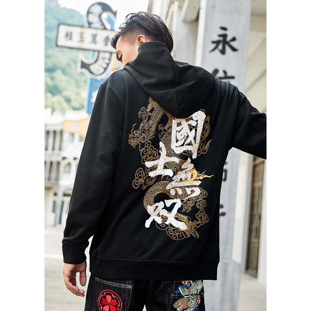 chinese dragon sweatshirt