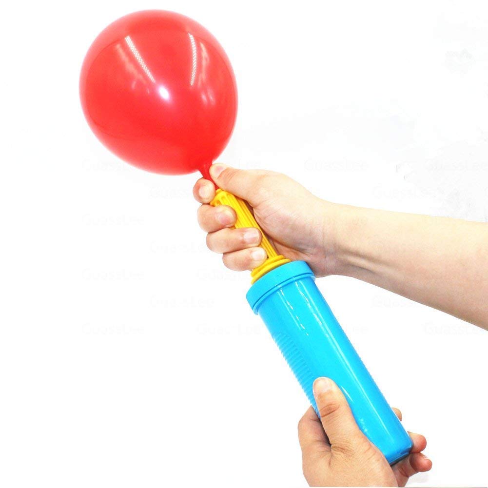 Wenosda Air Pump Double Action Balloon Pump Hand Manual Inflator 