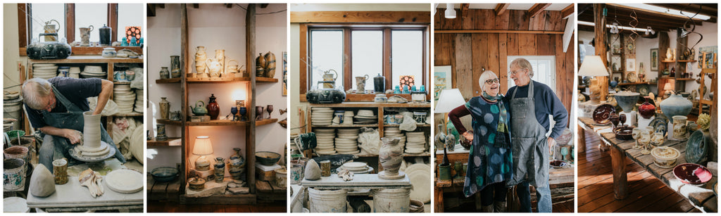 Ellison Bay Pottery Studios Collage