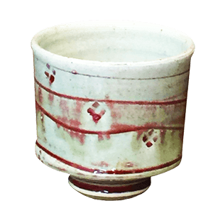 Handmade pottery cup
