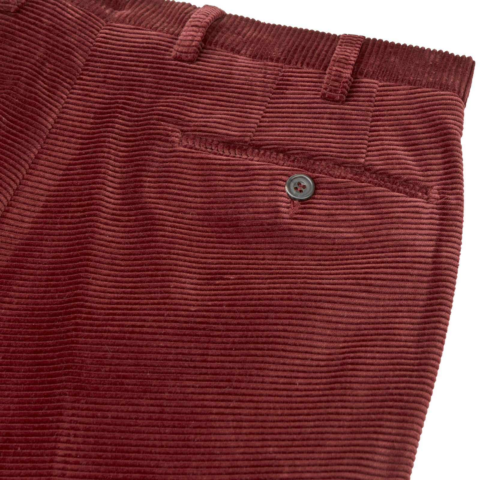 Burgundy Red Corduroy Trousers