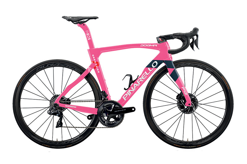 pink pinarello bike