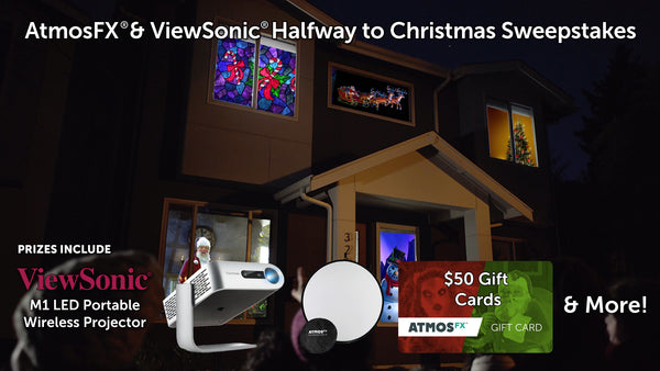 online contests, sweepstakes and giveaways - AtmosFX & ViewSonic Halfway To Christmas Sweepstakes