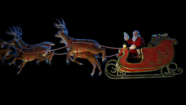 santa sleigh