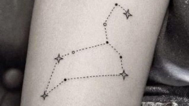 Tattoo Constellation du lion