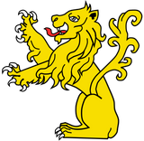 Lion Sejant Eleve