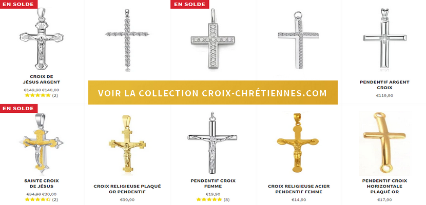 Pendentif Croix Femme