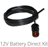 12V Battery Direct Kit Button