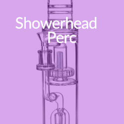 shower head perc bong water pipe graphic