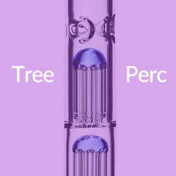 tree perc for bong or water pipe