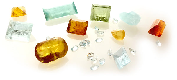 Varieties of precious beryl from Katy Beh Jewelry