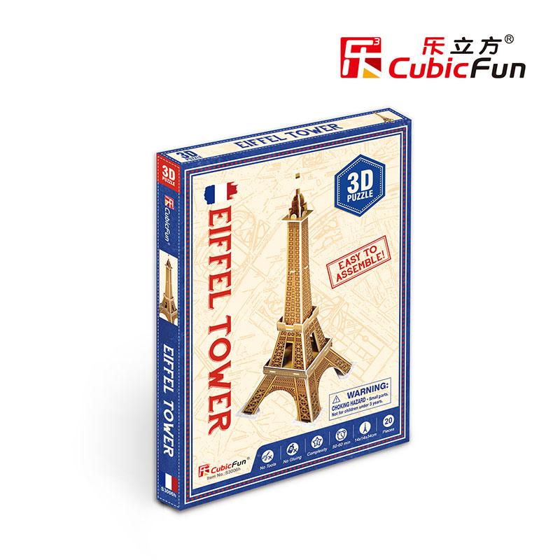 Cubicfun S3006h Eiffel 3D 20 Piezas