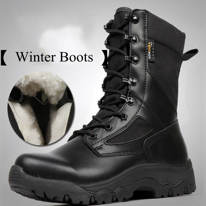 Winter Tactical Boots (Fur Optional 