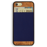 Navy iPhone Wallet Case