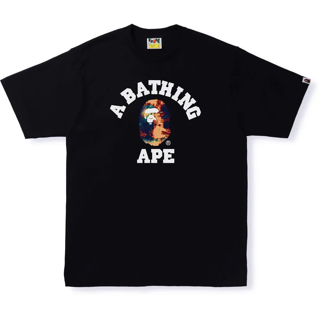 Bape College Tie Dye