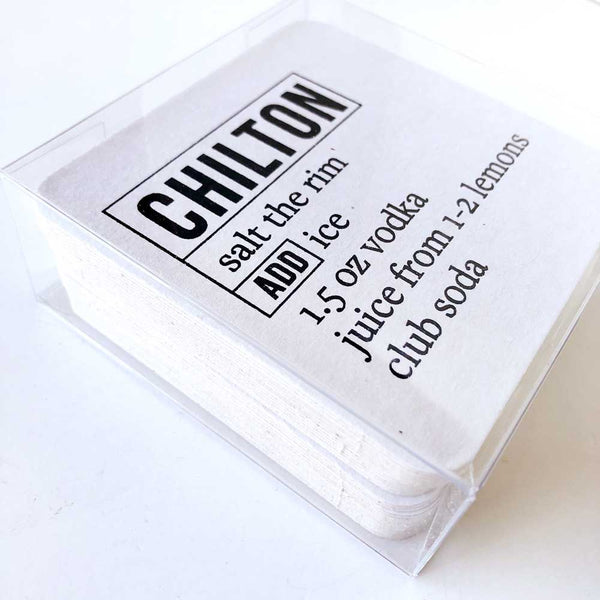 chilton coasters on barquegifts.com