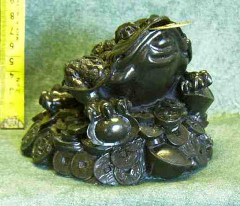 Green marble Feng shui Toad