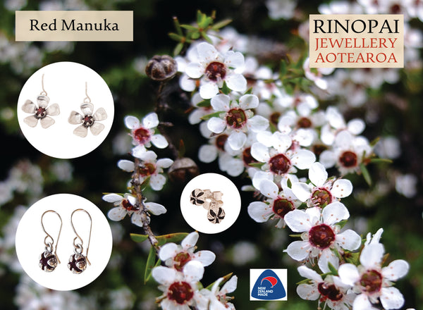 Redmanuka Earrings