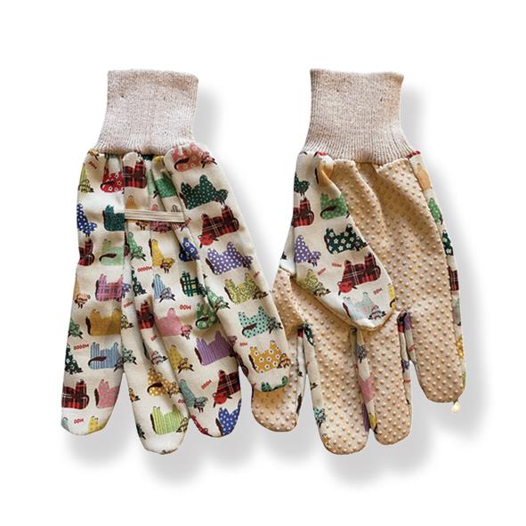 tweed gardening gloves