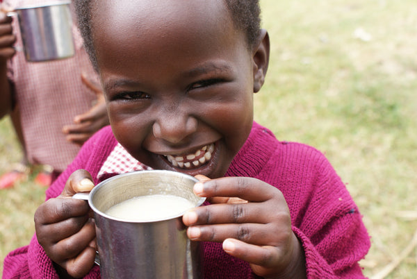 Each lunchbox purchased helps a malnourished child in Kenya, Tanzania or India