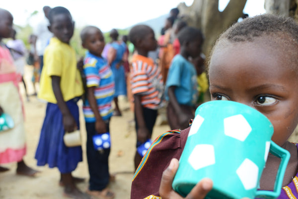 Each lunchbox purchased helps a malnourished child in Kenya, Tanzania or India