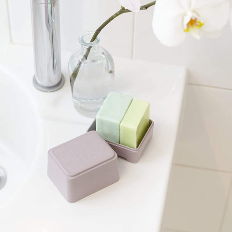 Ethique In-Shower Shampoo Bar Container - Lilac