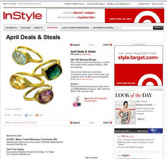 Urban Posh Stacking Rings on InStyle.com