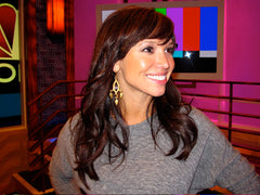 Sara Gore wearing Urban Posh Chandler Earrings