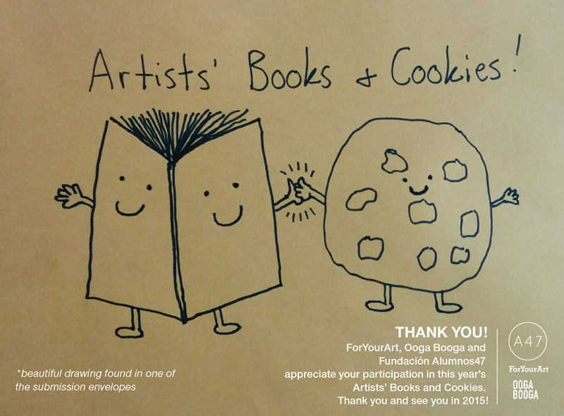 SSK Press Jason Jaworski Drawing for Artists' Books and Cookies w/ ForYourArt Ooga Booga Almunos47
