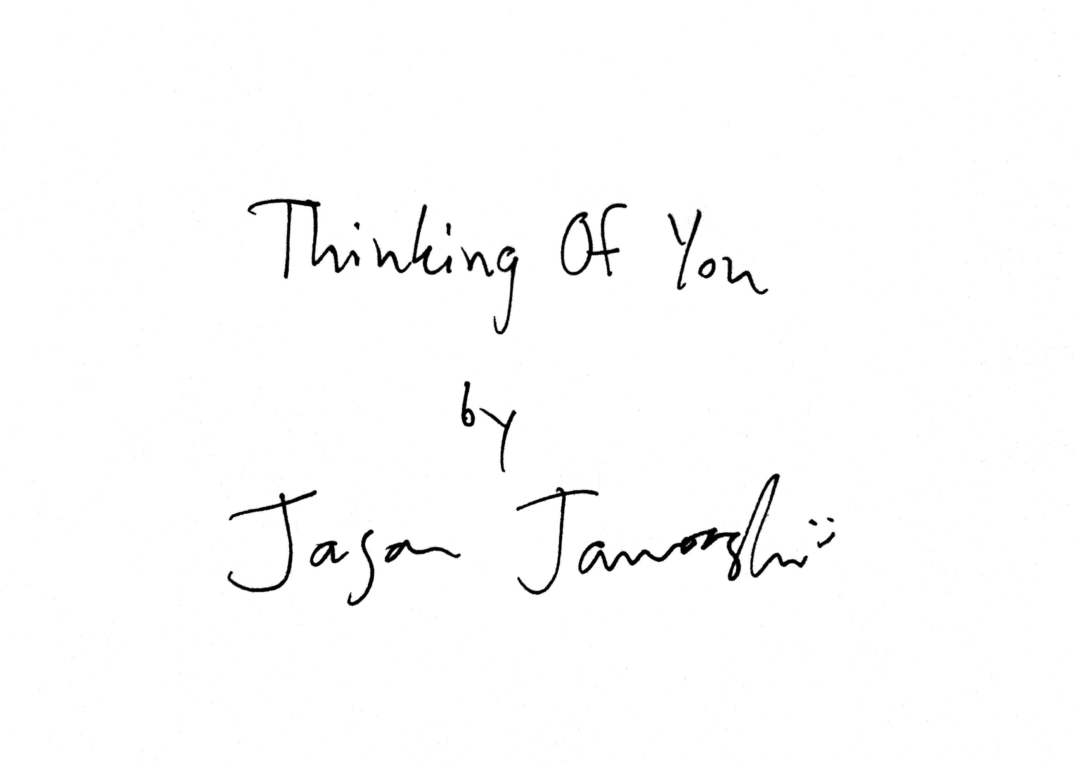 Jason Jaworski Thinking Of You Exhibition Art Book Preorder