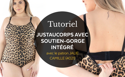 4021 / Justaucorps avec soutien-gorge intégré / Tutoriel vidéo