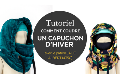 4350  / Albert - Capuchon d'hiver / Tutoriel vidéo