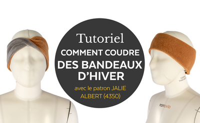 4350  / Albert - Bandeaux d'hiver / Tutoriel vidéo