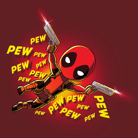 Pew Pew Deadpool T-shirt