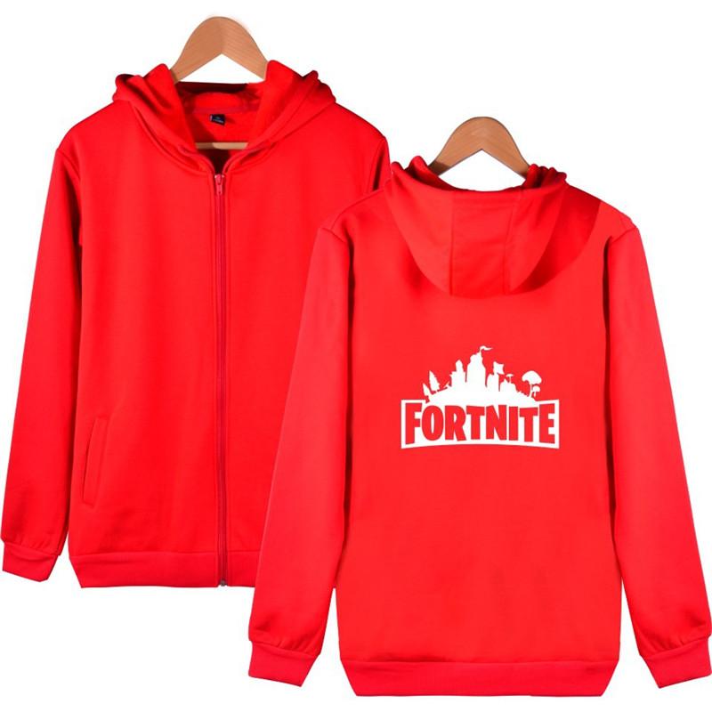 red fortnite hoodie