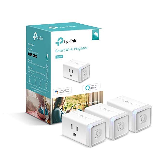 Kasa Smart WiFi Plug Mini by TP-Link - Reliable WiFi Connection, No Hub Required, Works with Alexa Echo & Google Assistant (HS103)