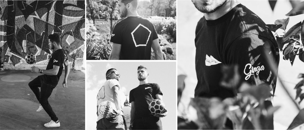 Collage-banner-male-model-soccer-pictures-black-and-white