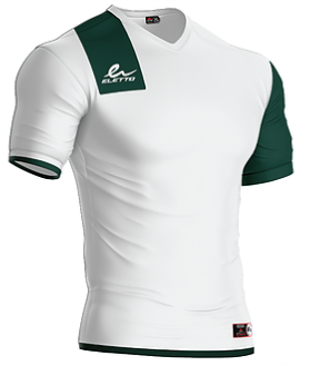 black and green soccer jersey