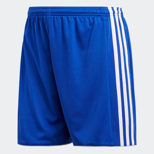 blue adidas soccer shorts