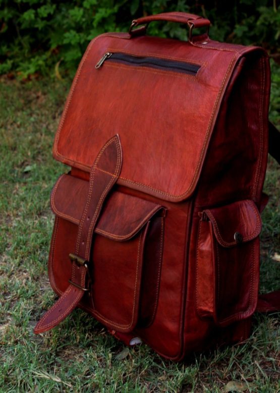 vintage style backpack